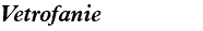 Vetrofanie